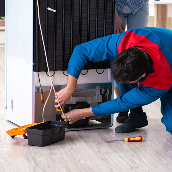 how much do you charge for refrigerator repair services in Waymart